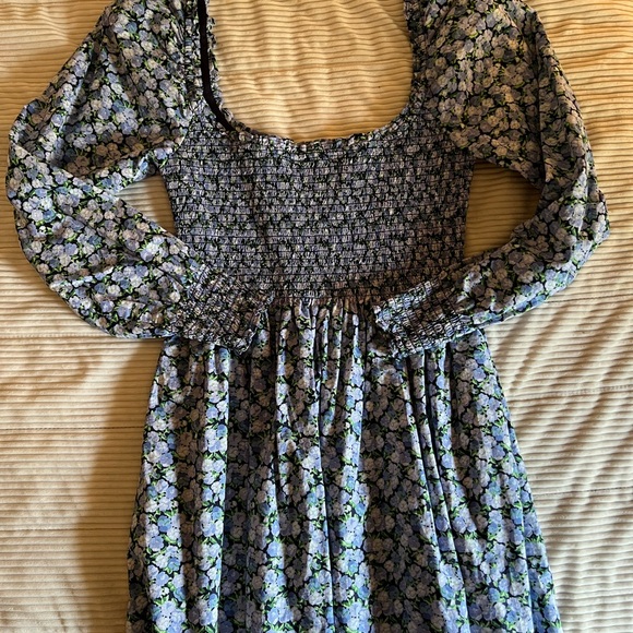 Hill House Home Norah Nap Dress in Pansy Blue - Picture 2 of 4